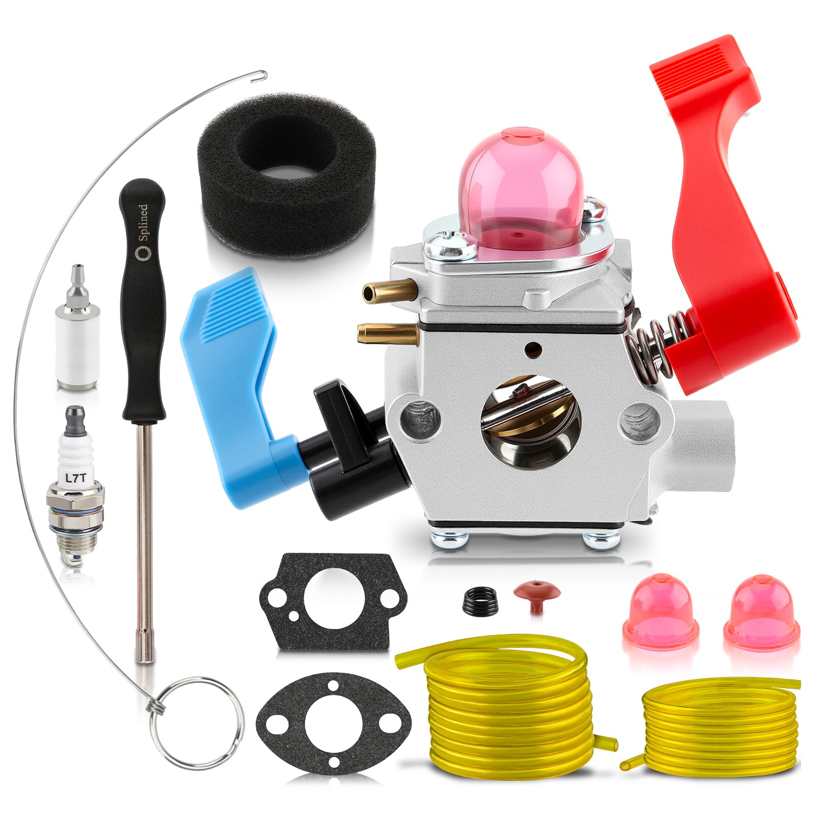 Carburetor For Poulan Craftsman Zama C1Q-W11 C1Q-W11C C1U-W12B C1U-W12A Carb Kit