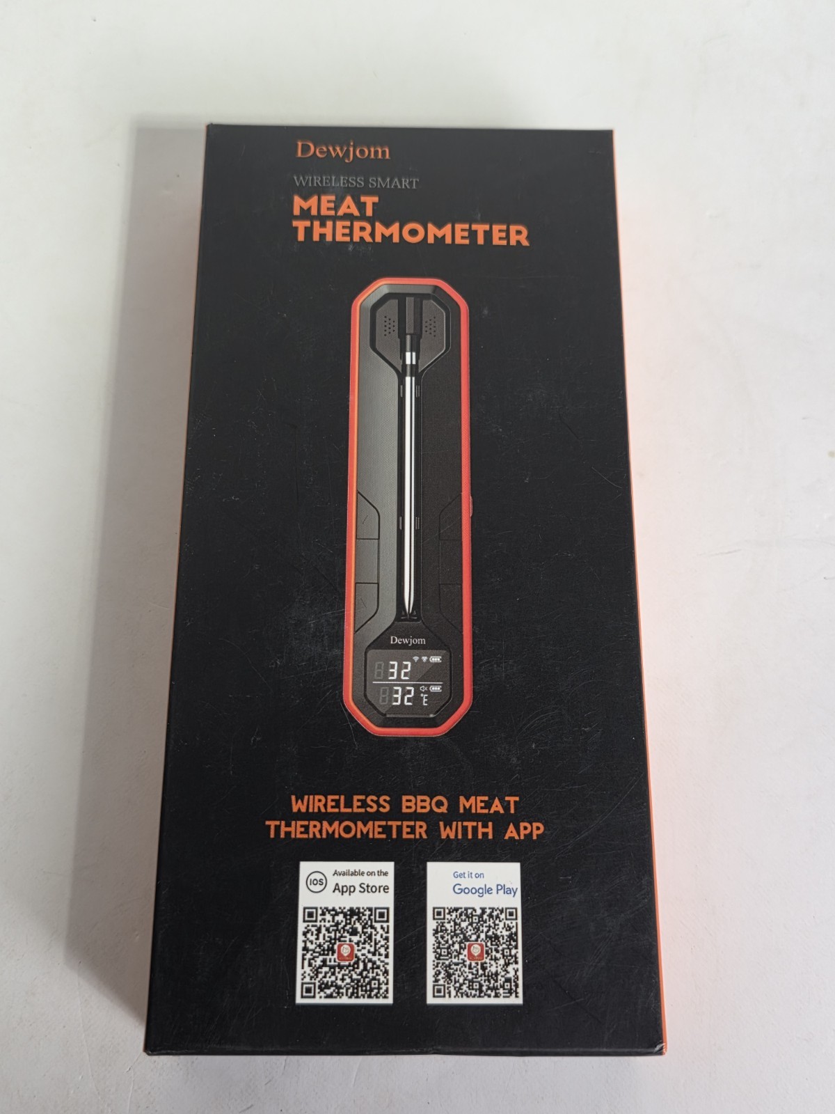 Dewjom Wireless Meat Thermometer Digital Cooking Thermometer with Wireless Probe