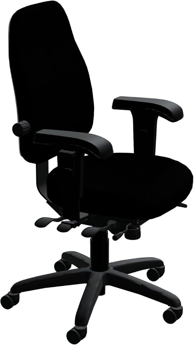 Office Master Paramount Series PT69 Ergonomic Office Task Chair Hades Fabric