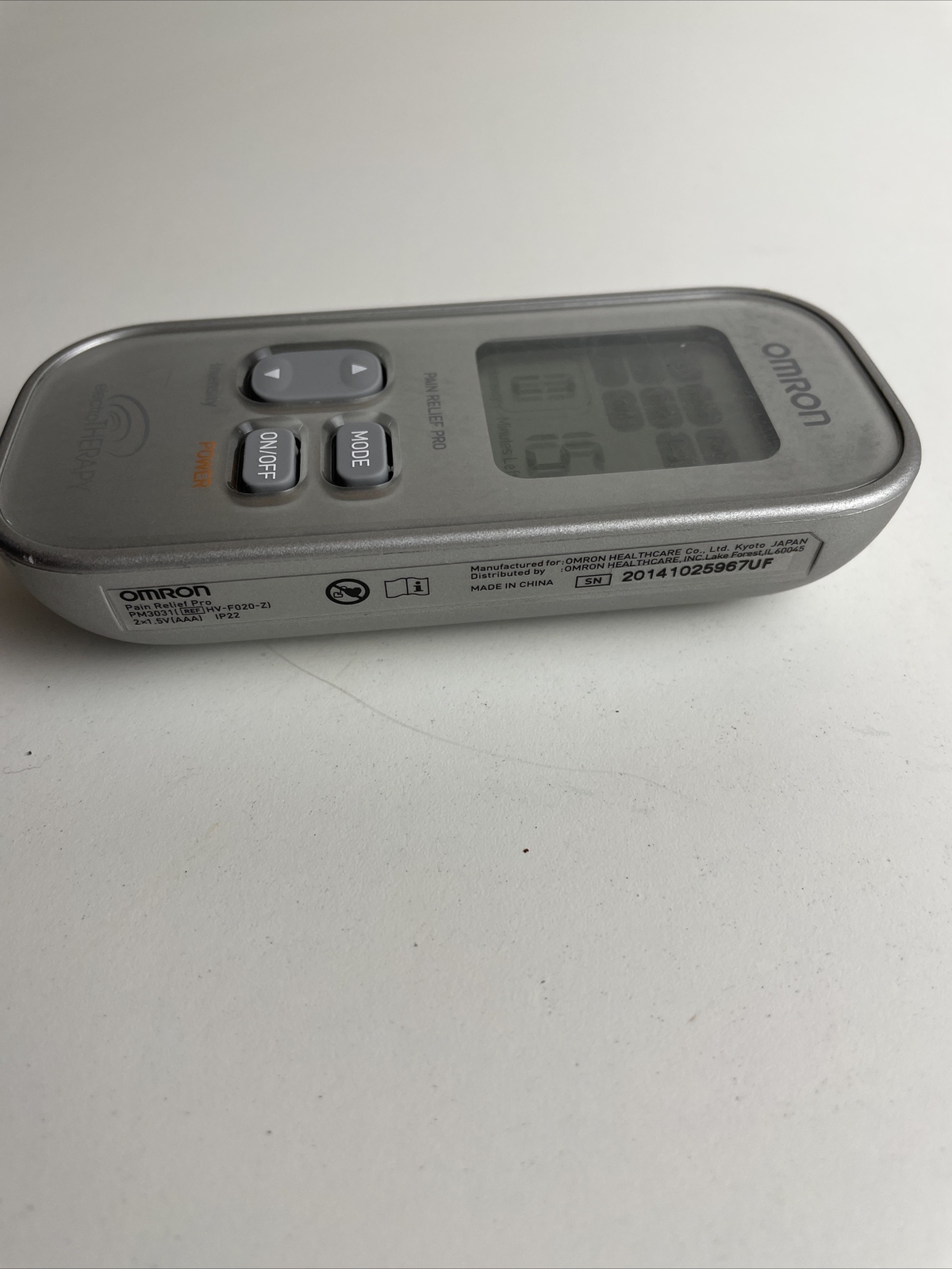 OMRON ELECTRO THERAPY PAIN RELIEF PRO PM3031 UNIT ONLY