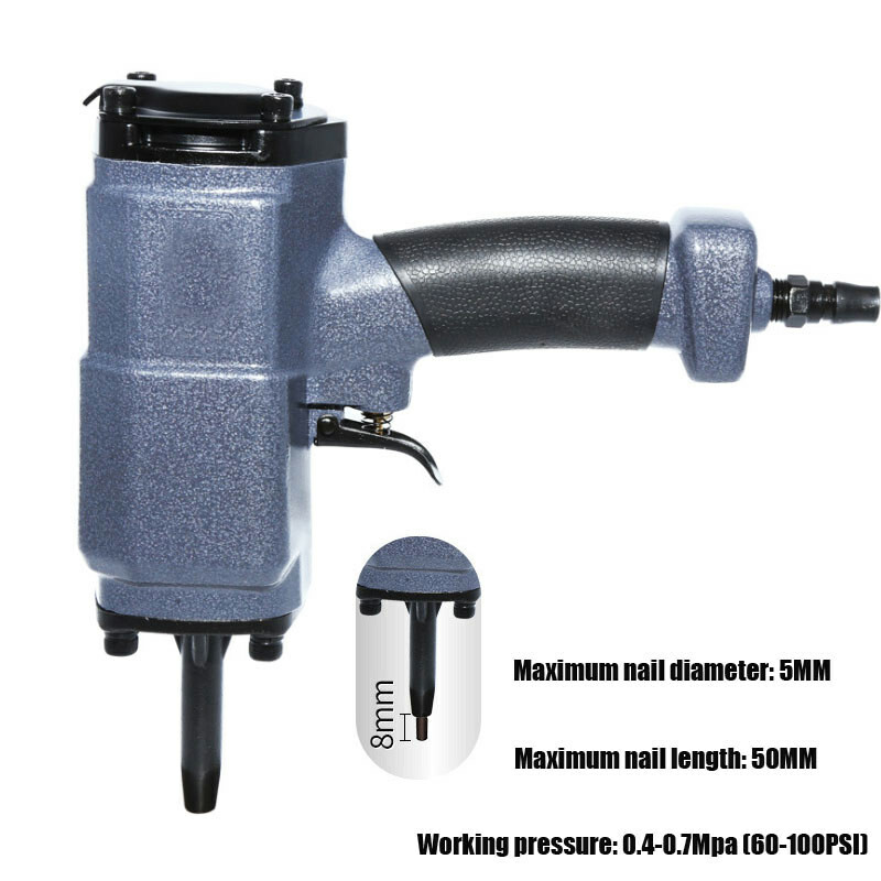 Pneumatic Nail Puller Wood Plank 1-5MM Air Nail Gun Remover Machine 0.4-0.7Mpa