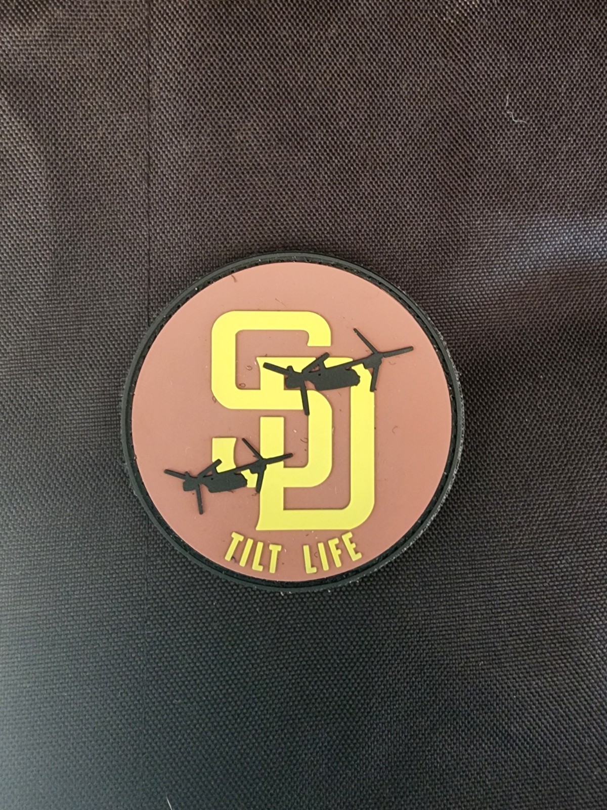 MV-22 Osprey San Diego SD Tilt Life Military Morale PVC Patch