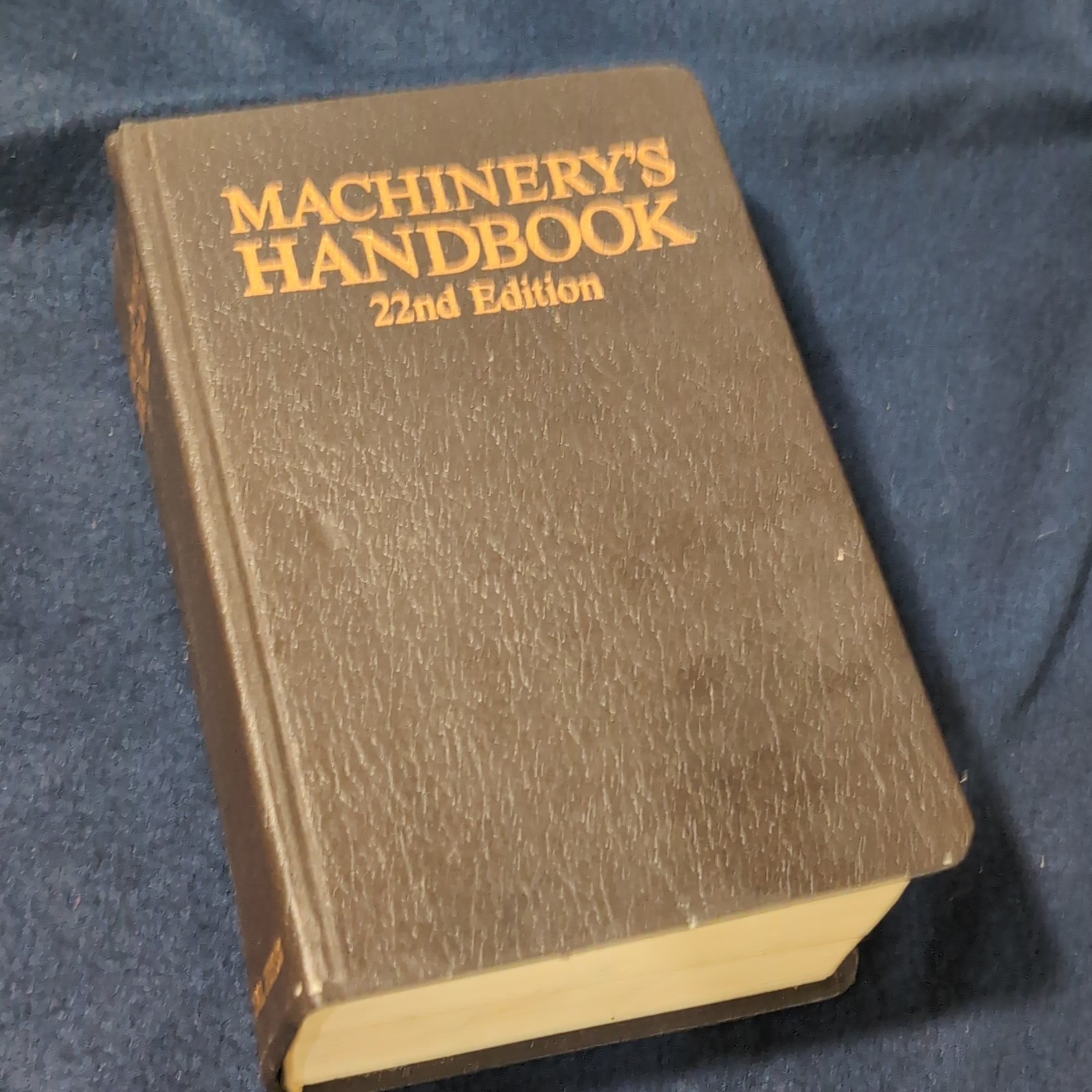 Industrial Press Machinery's Handbook 22nd Edition Metalworking ISBN 0831111550