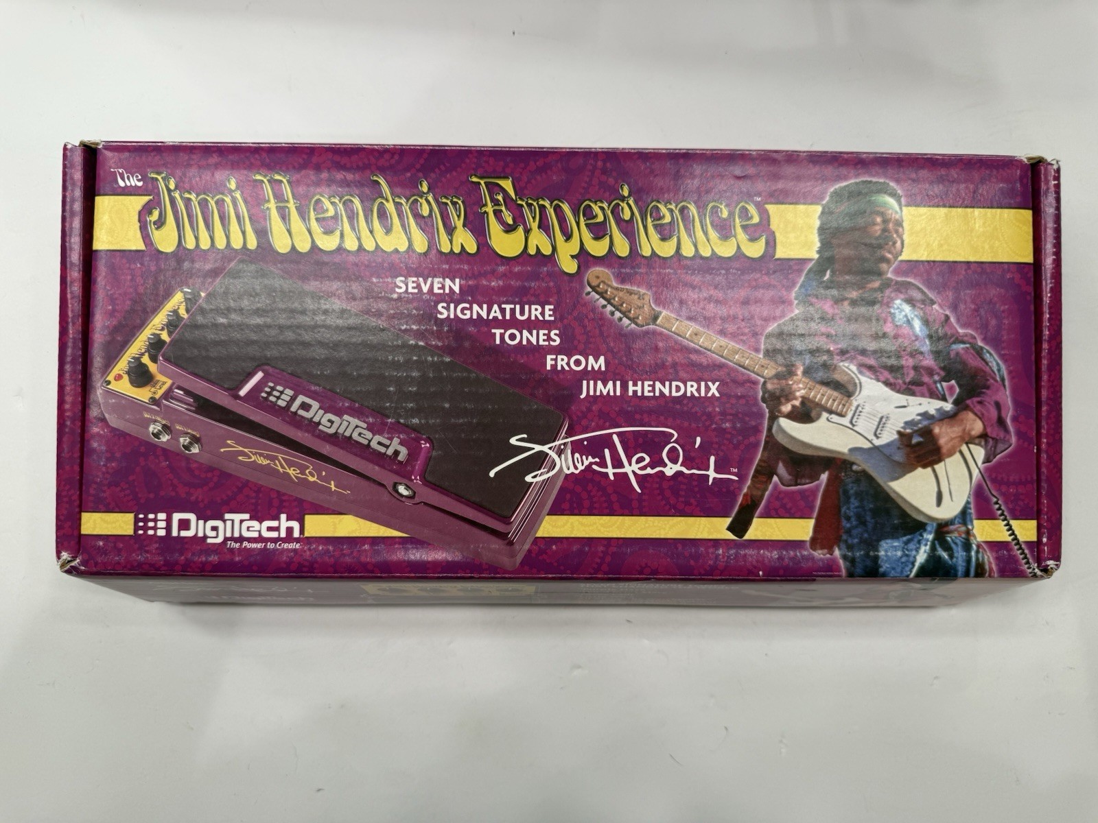 Digitech Jimi Hendrix Experience Signature Modeling Guitar Effect Pedal + Box