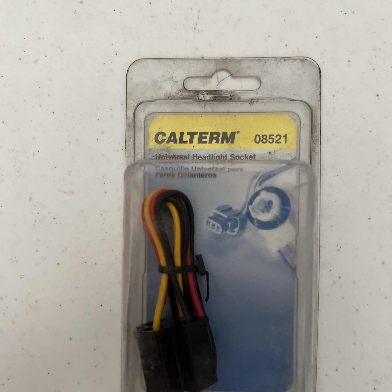 Calterm 08521 8521 3-Wire Universal Sealed Beam Headlight Socket