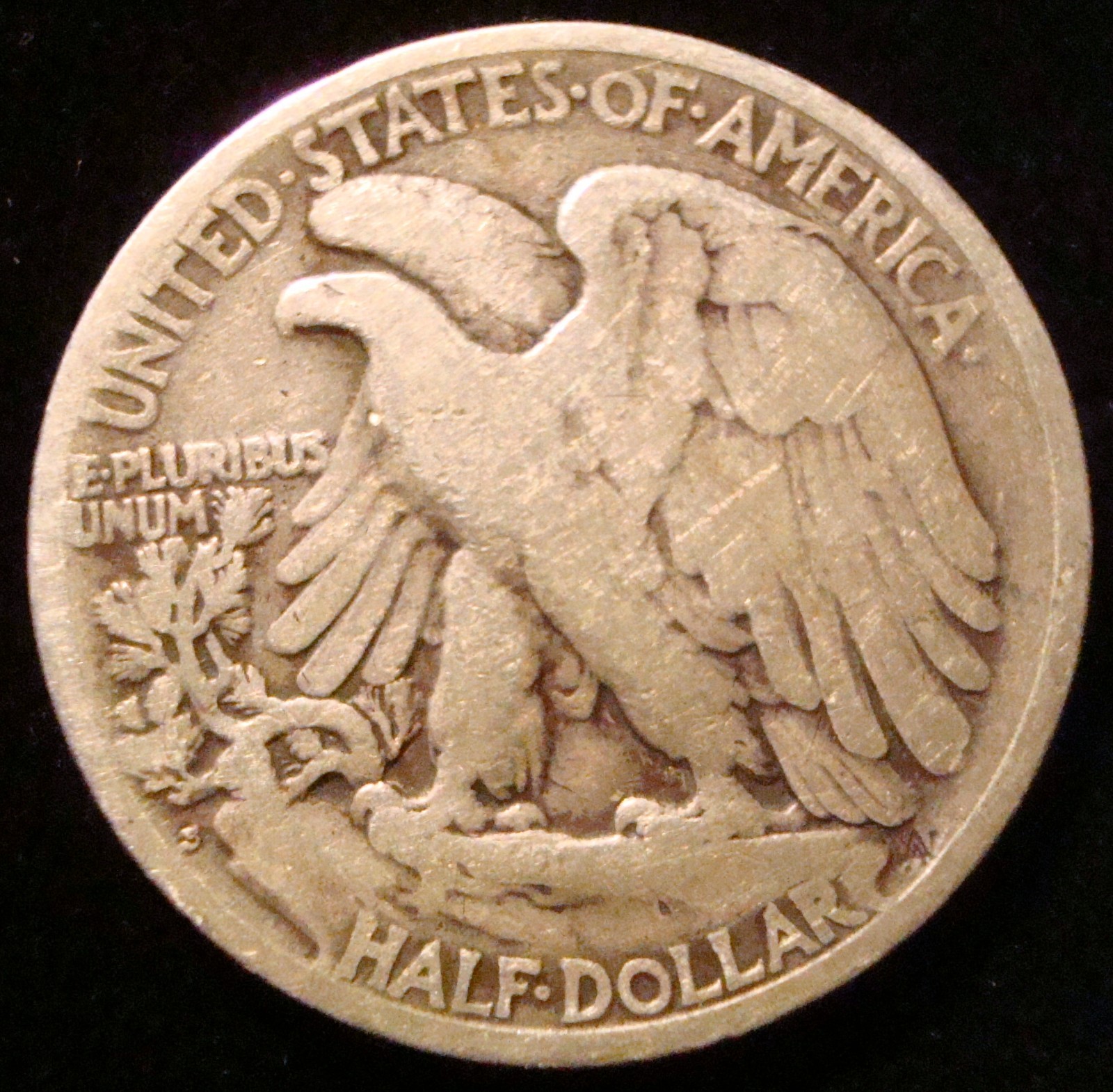 1920-S Walking Liberty Half dollar