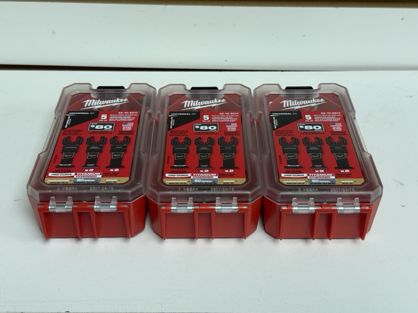 Milwaukee 49-10-9211 Multi Too Oscillating Blade Kit 5- Piece (3 Available)