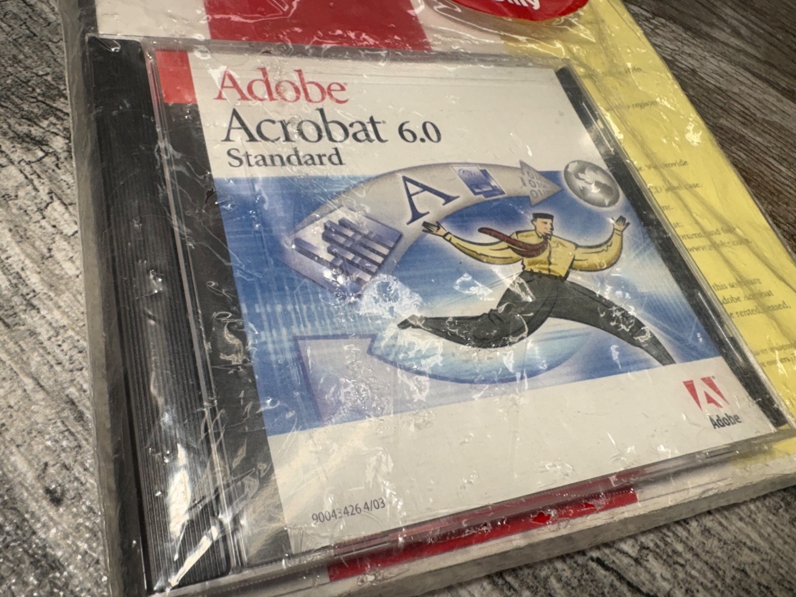 Vtg New old stock- Adobe Acrobat 6.0 Standard WINDOWS sealed in bag new