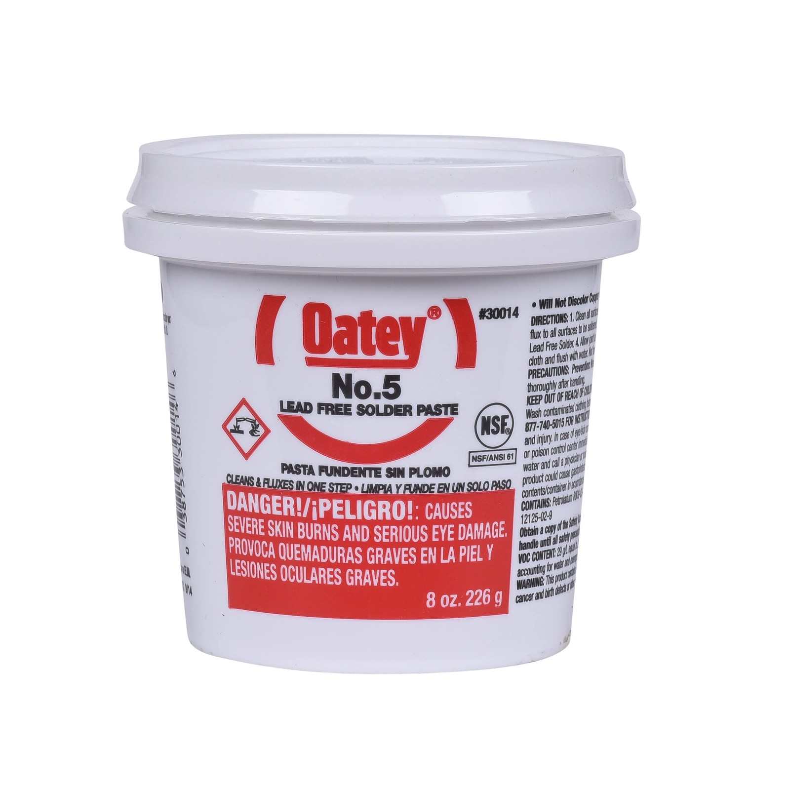 Do it Best No. 5 8 Oz. LeadFree Soldering Flux, Paste  1 Each