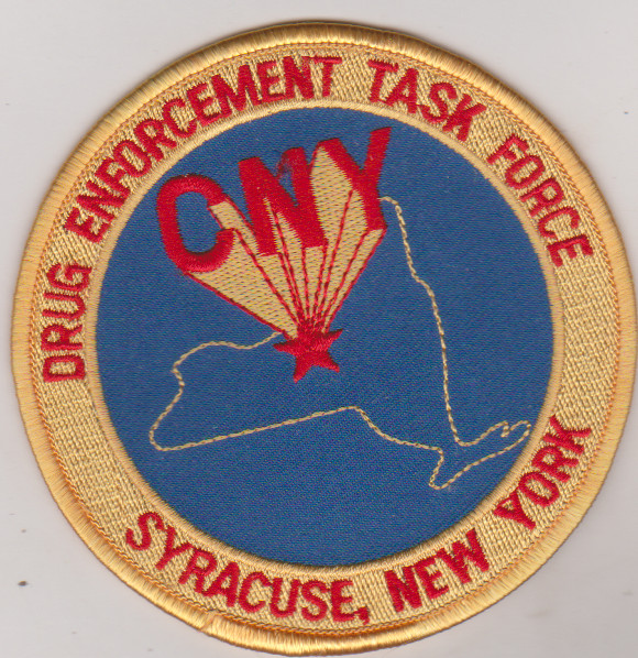 Syracuse NY Drug Enforcement Task Force patch