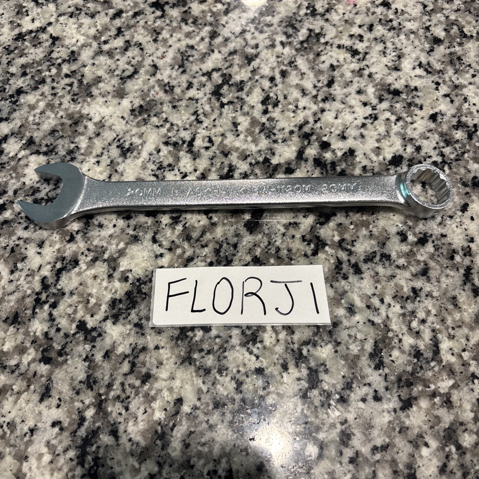BW-1120M Blackhawk™ Standard Metric Satin Chrome Combination Wrenches *USA* Nice