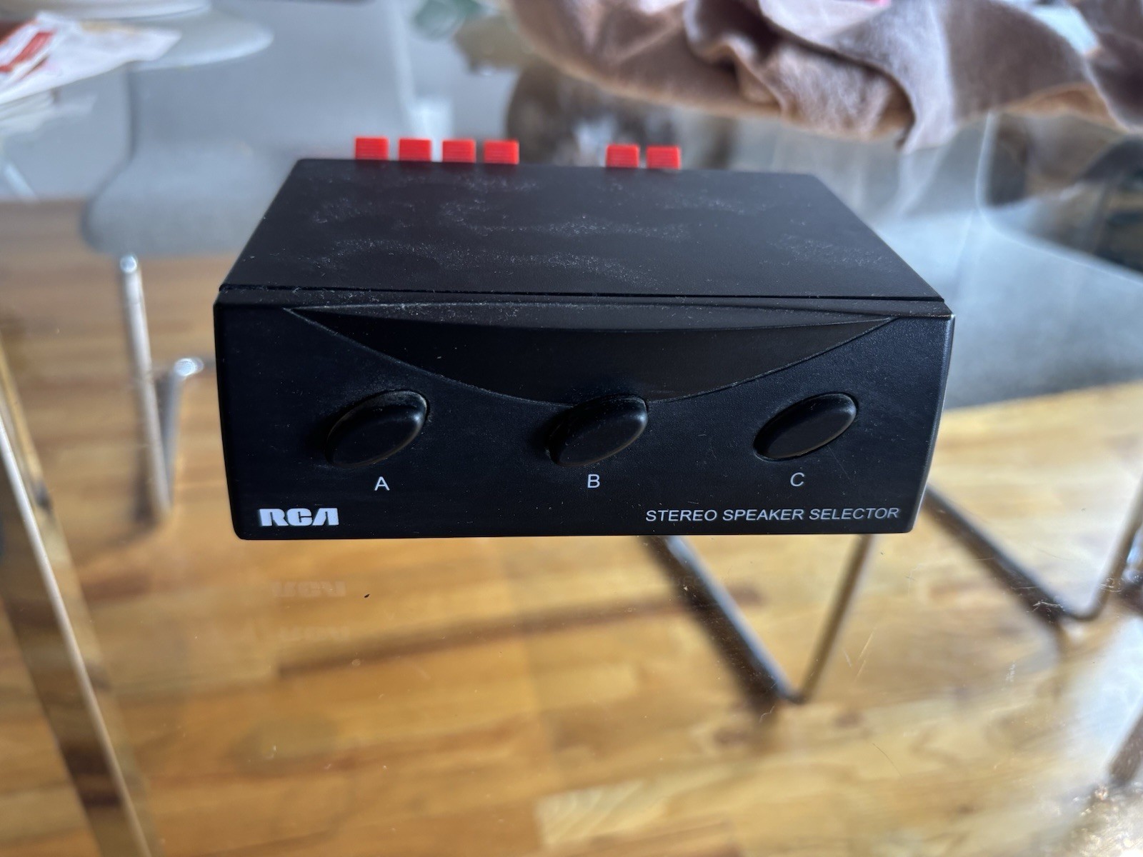 RCA 3 Input Stereo Audio Source Selector  DT903SP