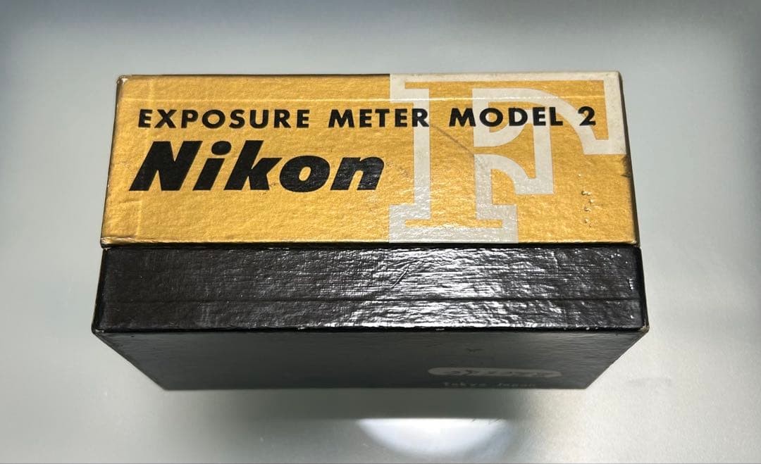 Nikon Exposure Meter Model 2 Selenium Light Meter with Box & Manual