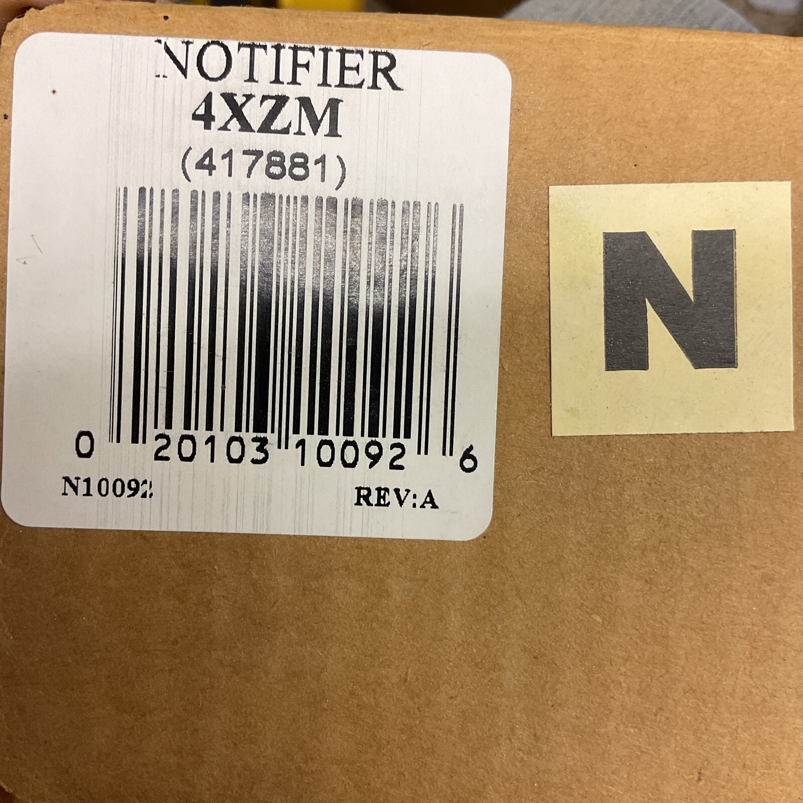 Notifier 4XZM- ECS