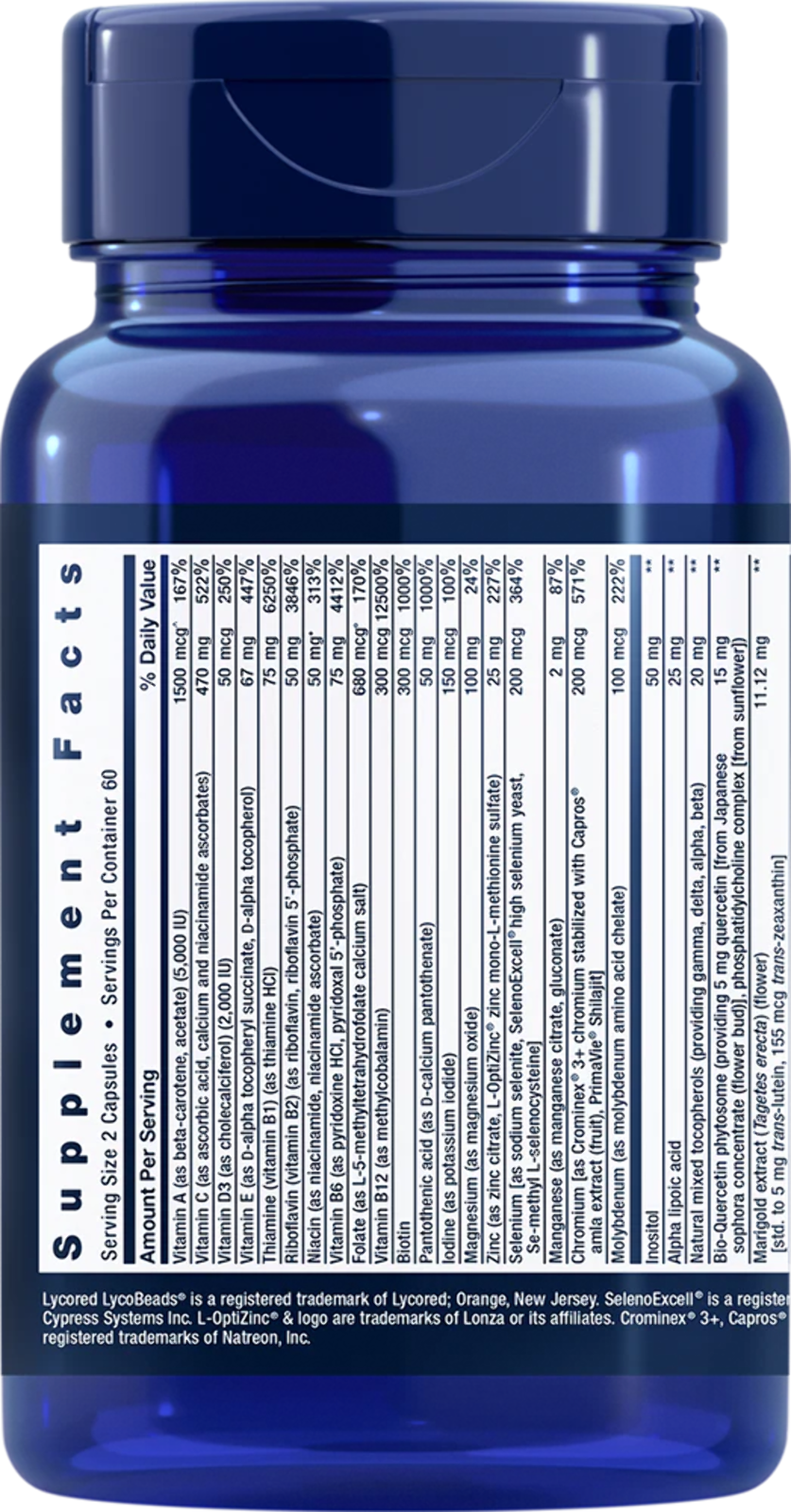 Life Extension Two-Per-Day Multivitamin 3 Pack