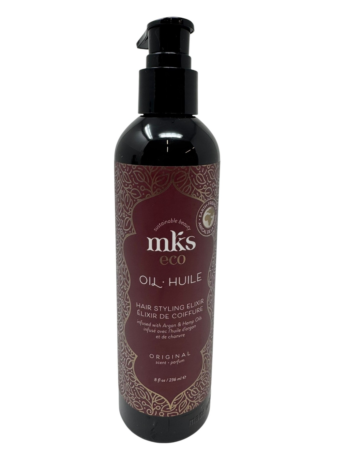 Marrakesh MKS Eco Oil Hair Styling Elixir Original Scent 8 oz