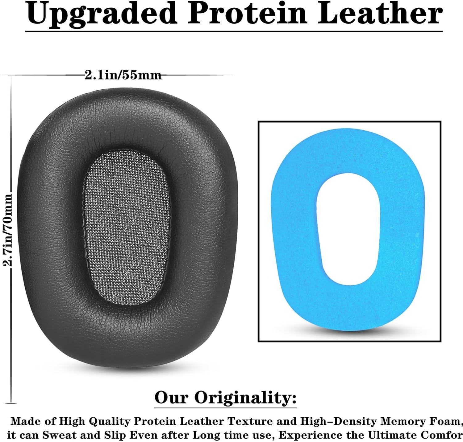 Replacement Ear Pads for BlueParrott B350 XT Headset