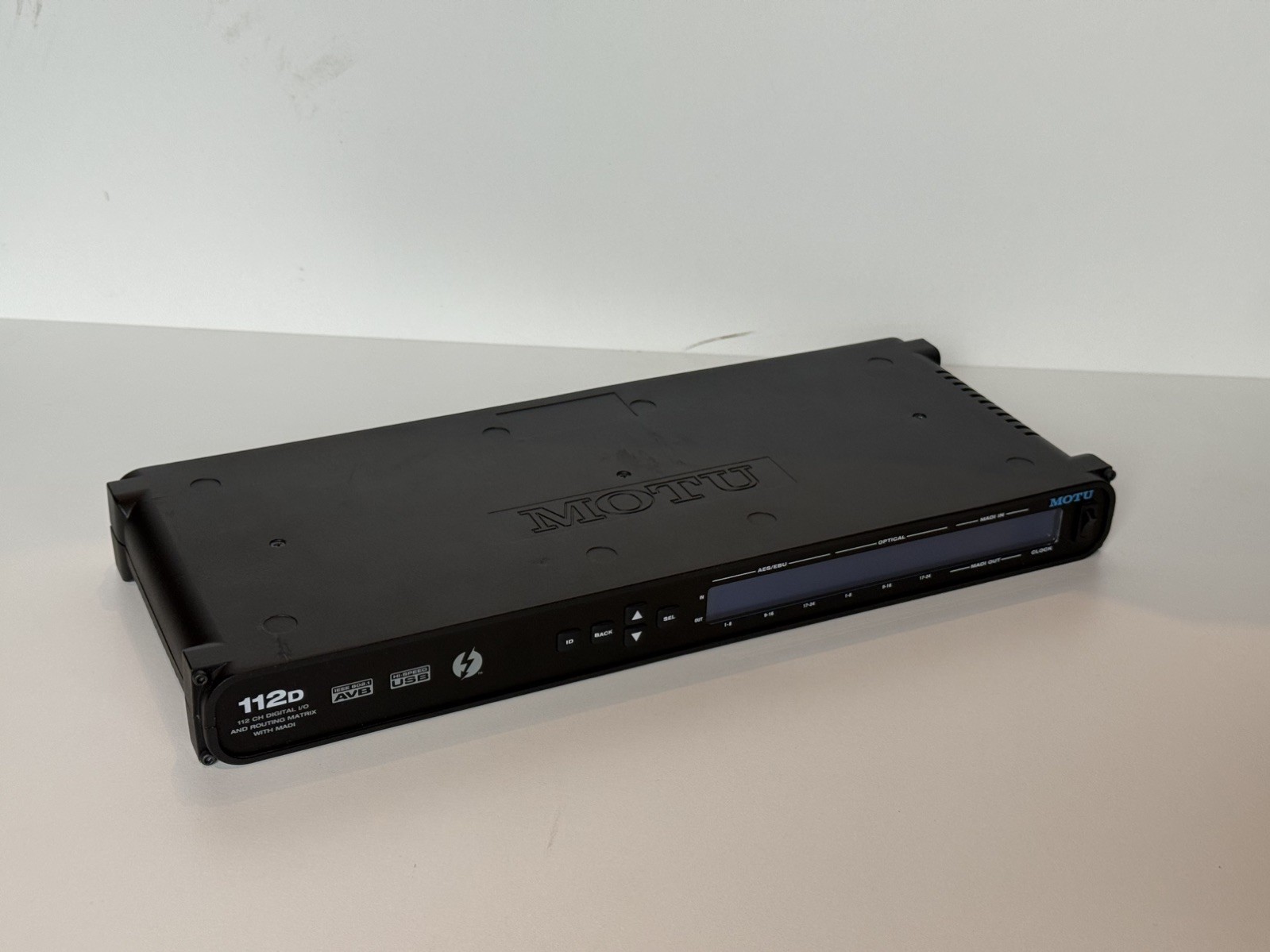 MOTU 112D Digital Audio Interface and mixer AES, MADI, AVB, USB, Thunderbolt