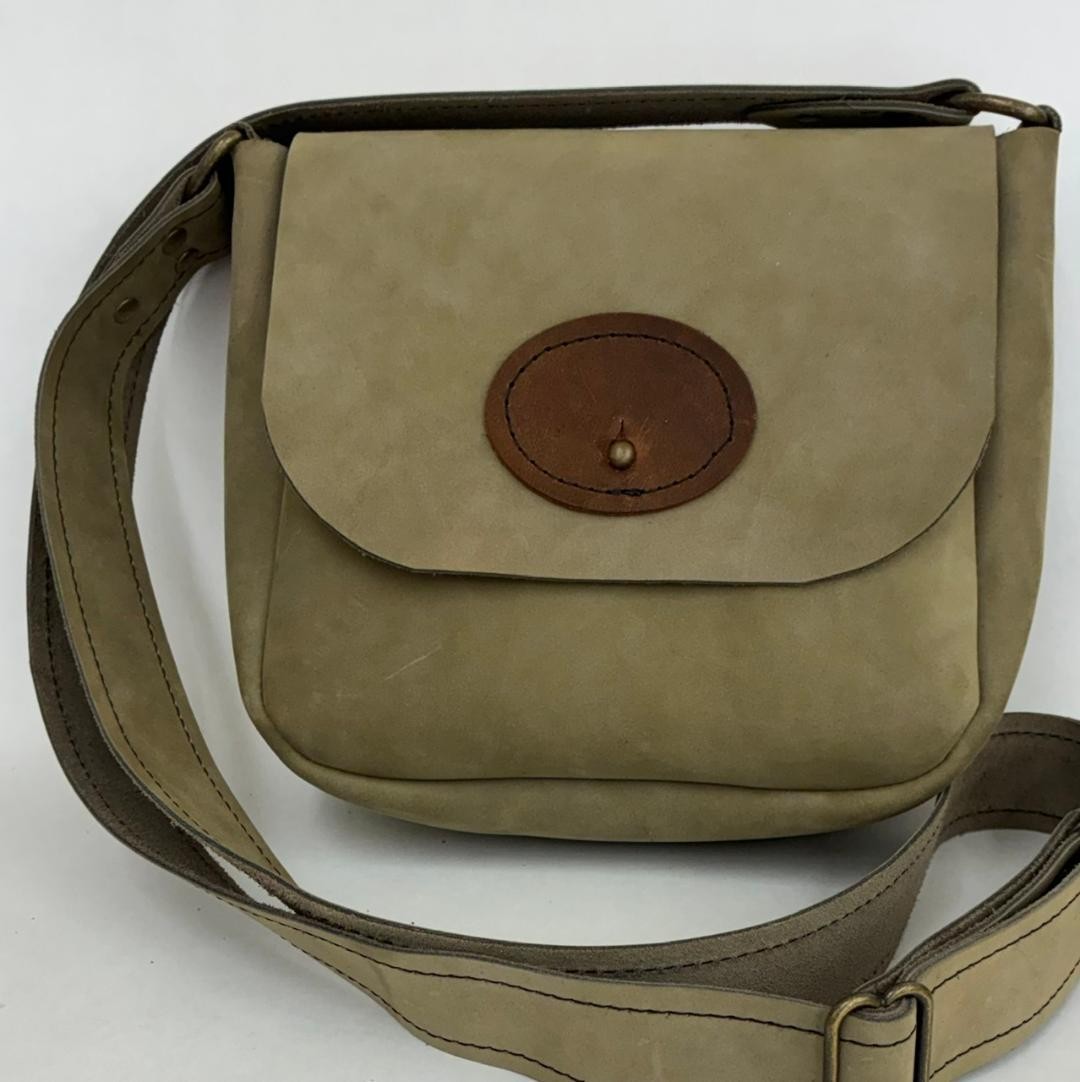 COWHIDE LEATHER MUZZLELOADER MEDIUM POSSIBLES BAG USA MADE FREE SHIPPING