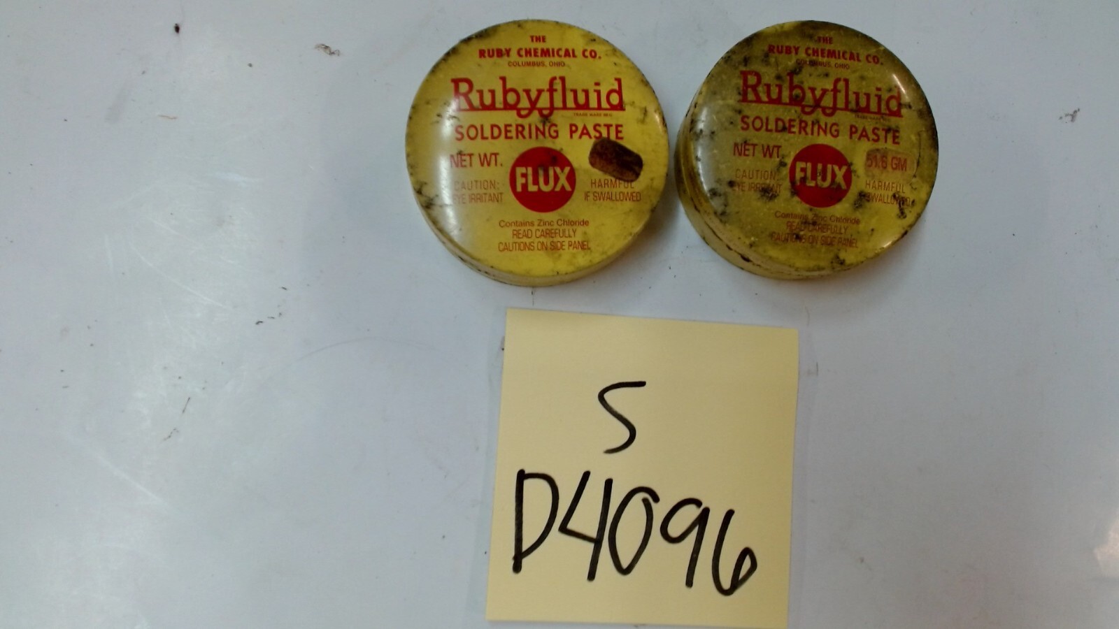 Rubyfluid Soldering Paste 51.6 GM (Lot of 2)