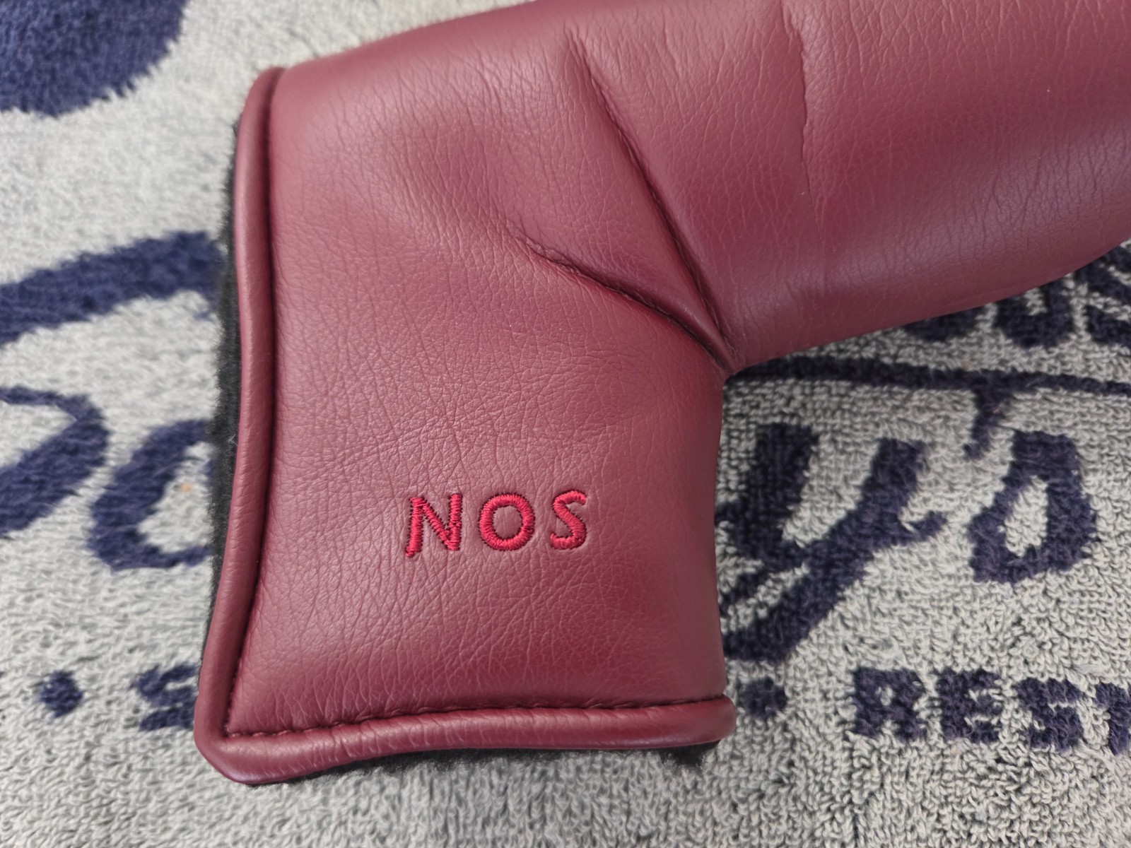 Scotty Cameron Milled Putters NOS Burgundy Putter head cover blade headcover⛳⛳⛳