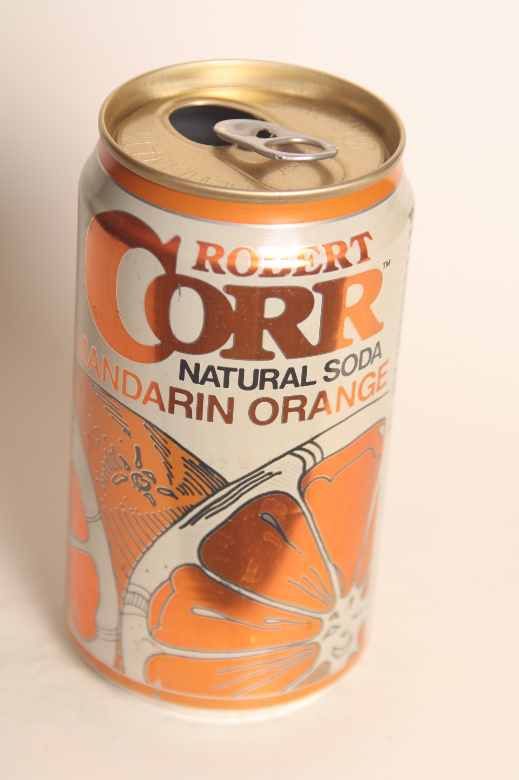 Robert Corr Orange soda can