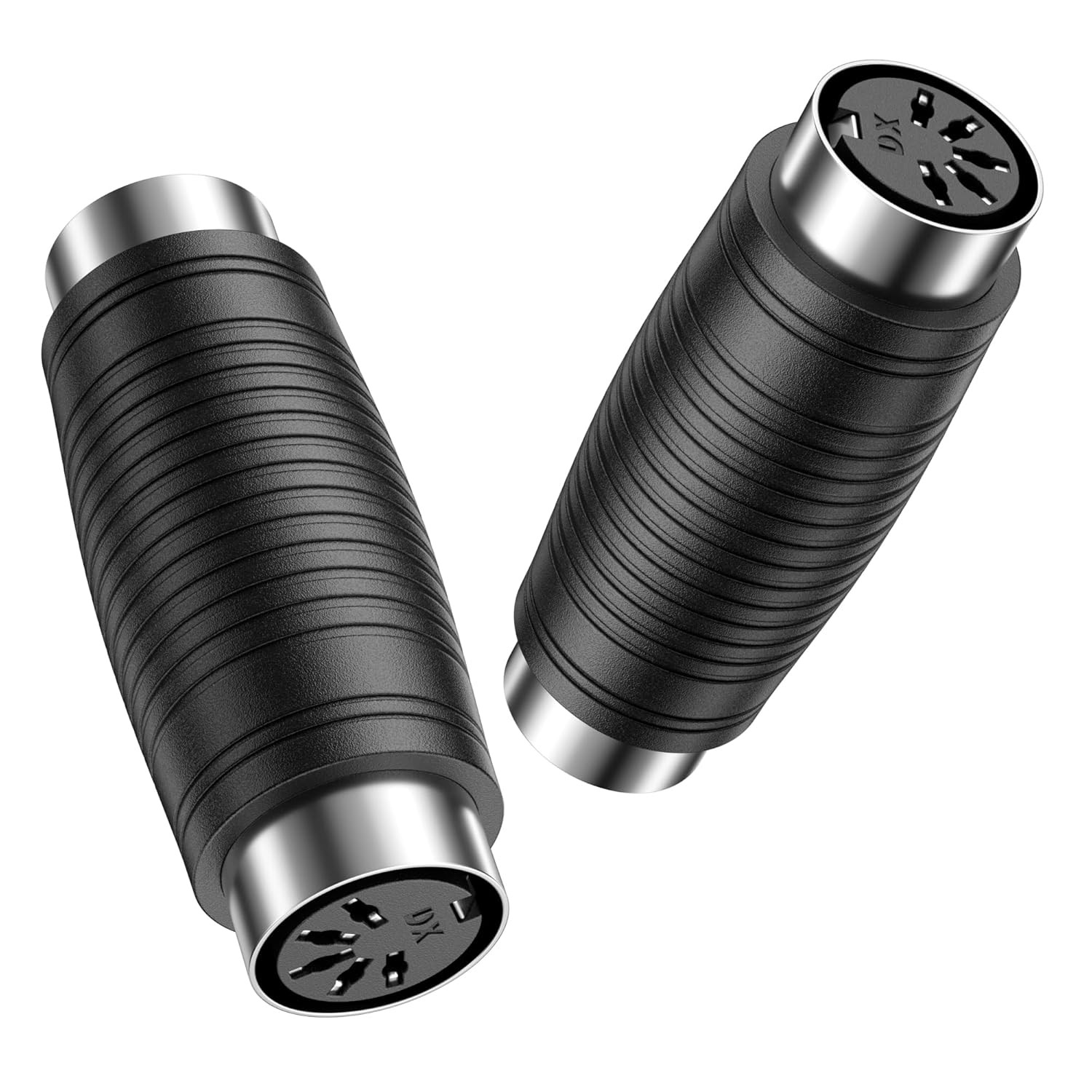 Cable Matters 2-Pack 5 Pin DIN MIDI Coupler Gender Changer (MIDI Extender Adapte