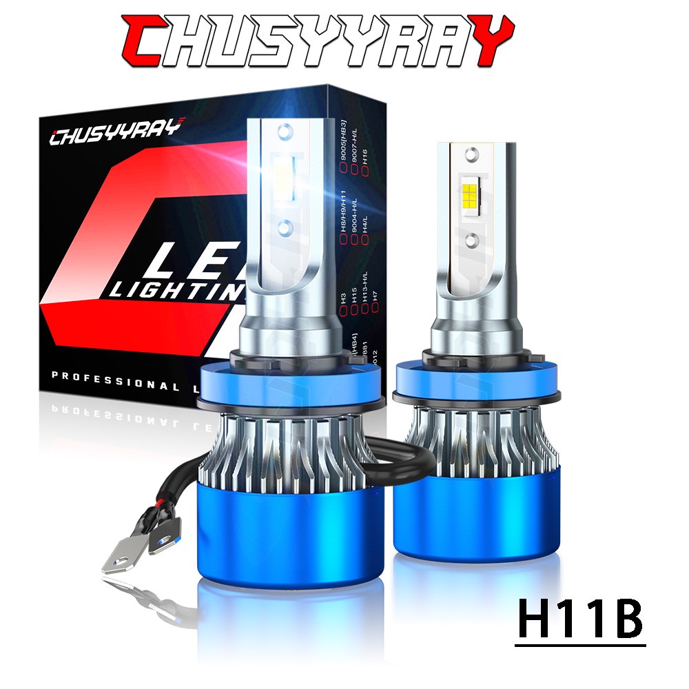 For Hyundai Santa Fe 2009-2016 H11B Led Headlight 6500K White Bulbs Low Beam Kit