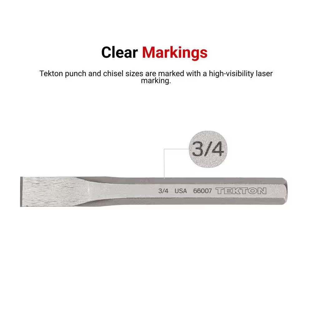 1 In. Long Cold Chisel