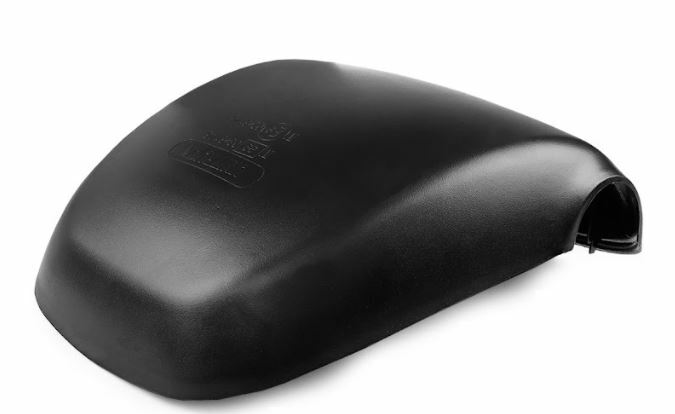 *FITS DAF CF (2013 ON) BLACK TEXTURED WIDE ANGLE MIRROR BACK COVER BP116-550