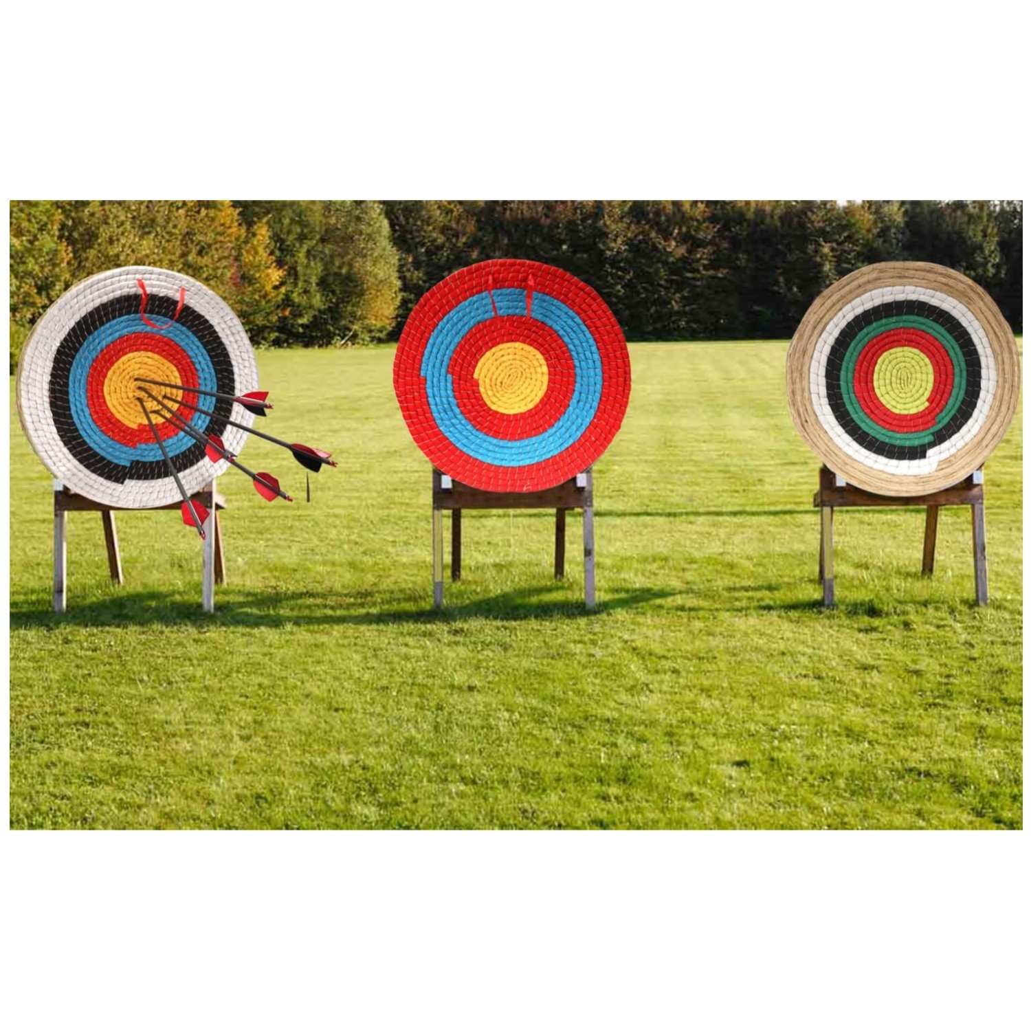 Hand-Woven Straw Archery Target - Shooting Practice