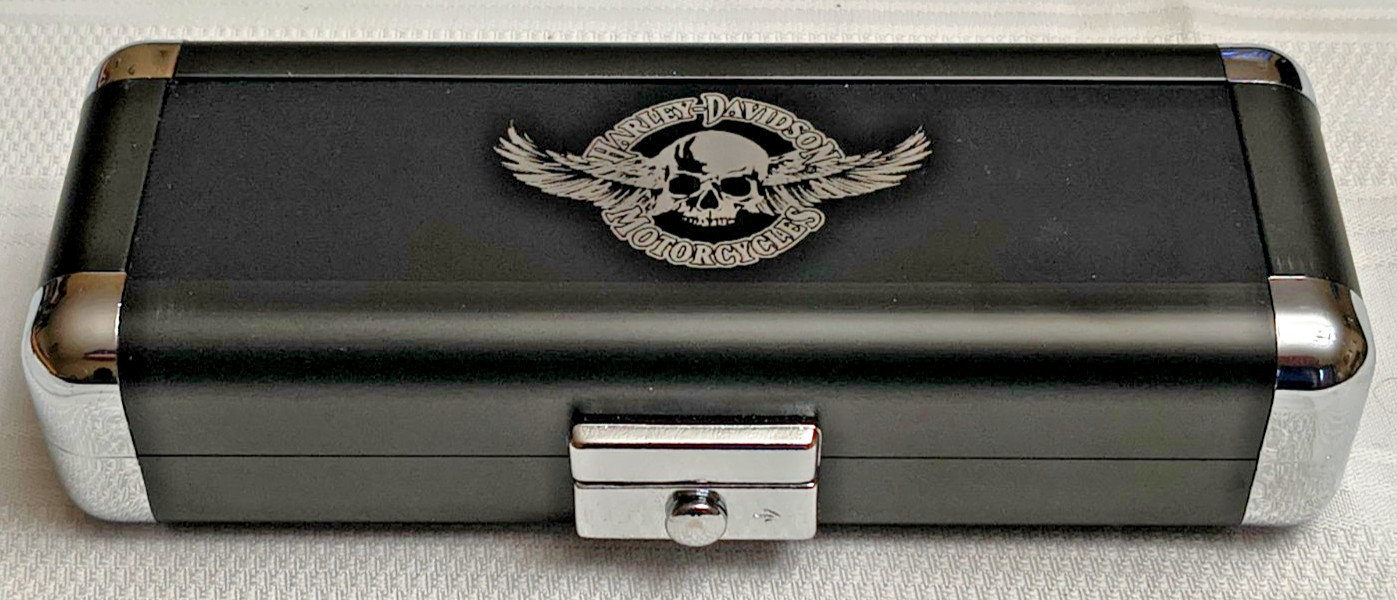 Harley Davidson H-D Chrome Dart Case, New