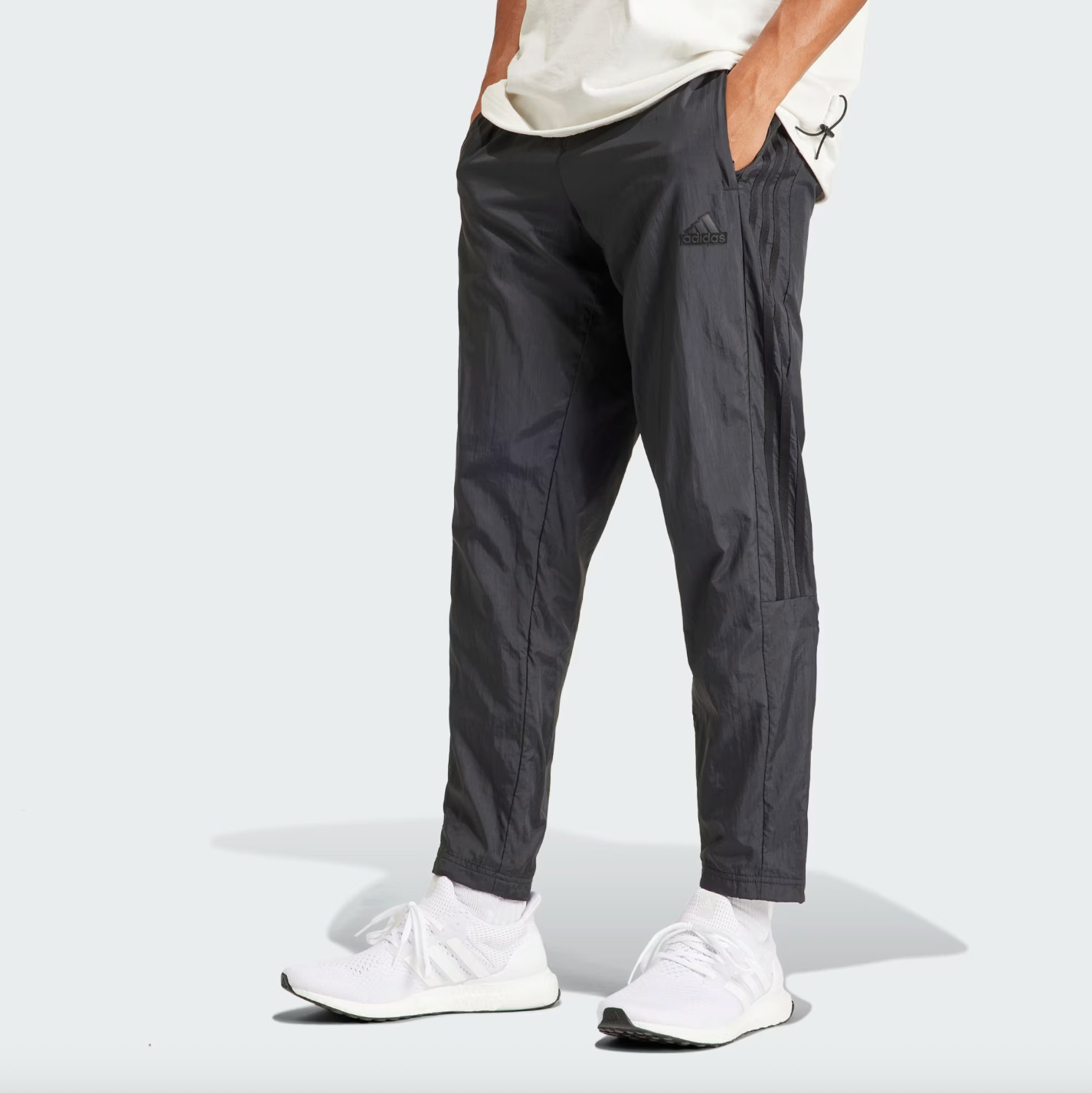 New with Tags Adidas Mens Tiro Woven Pants in Black