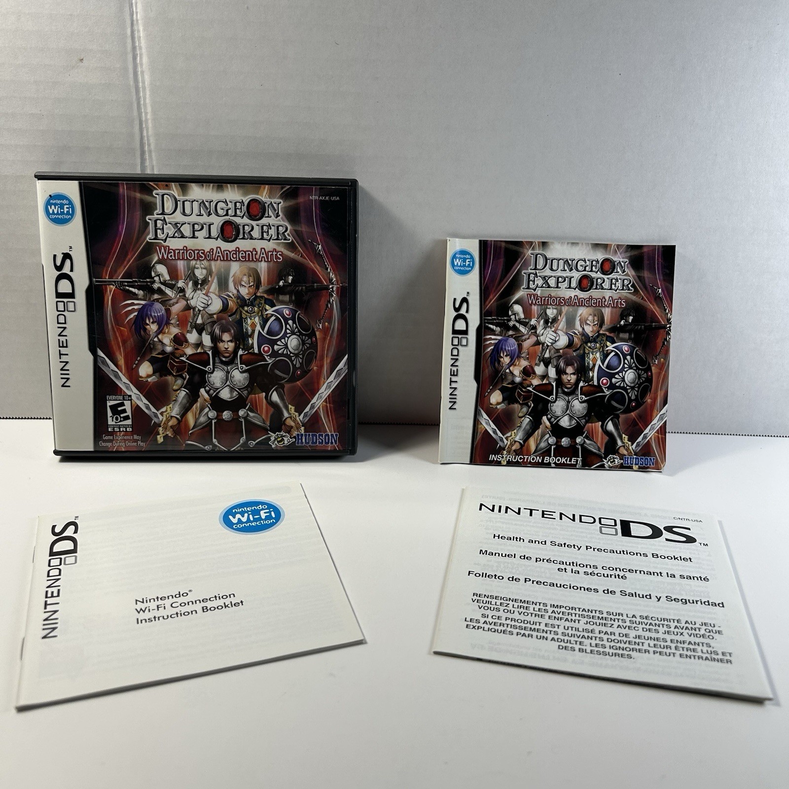 Dungeon Explorer: Warriors of Ancient Arts Ninteno DS *Case & Manual Only*