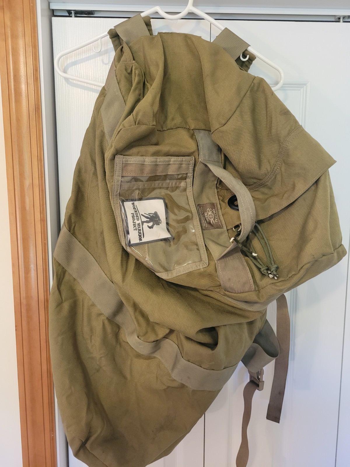 TACTICAL TAILOR LARGE DUFFLE BAG w/ BACKSTRAPS MADE IN THE USA - USED