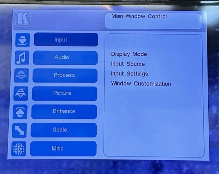 Kramer VP-773AMP Presentation Switcher Scaler HDMI DP Tested
