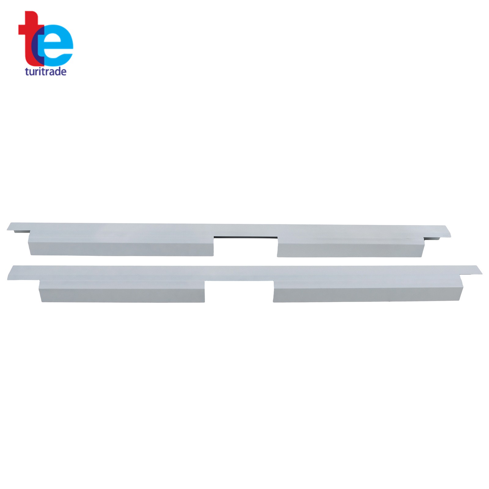 1Pair Left & Right Rocker Panel Silver For Toyota Corolla 4 Door 2003-2008