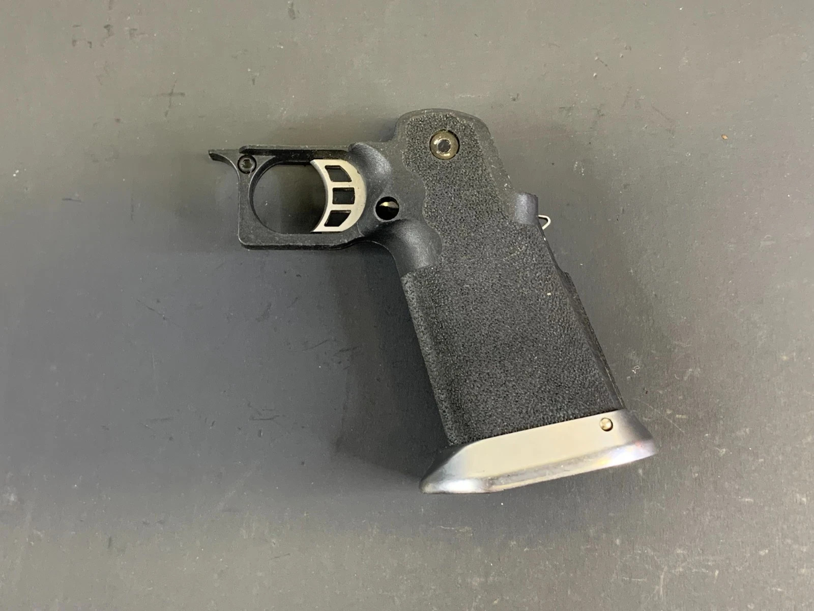AIRSOFT GBB PISTOL PART POLYMER BLACK / SILVER