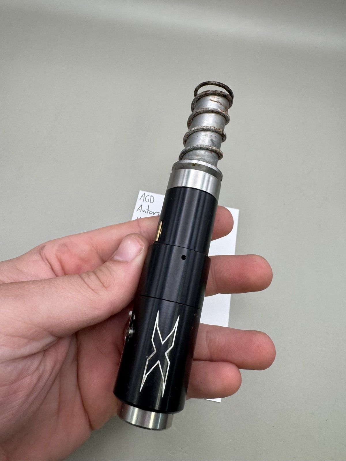 AGD Automag X Valve Level 10 Bolt Black