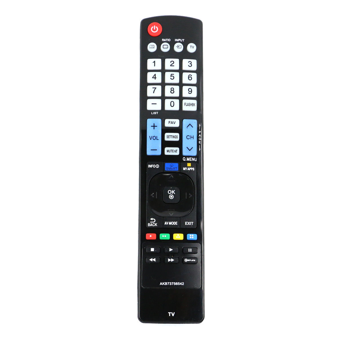 US New AKB73756542 Replace Remote for LG TV 50LN5710 50LN5750 55LN5600 60LN5750