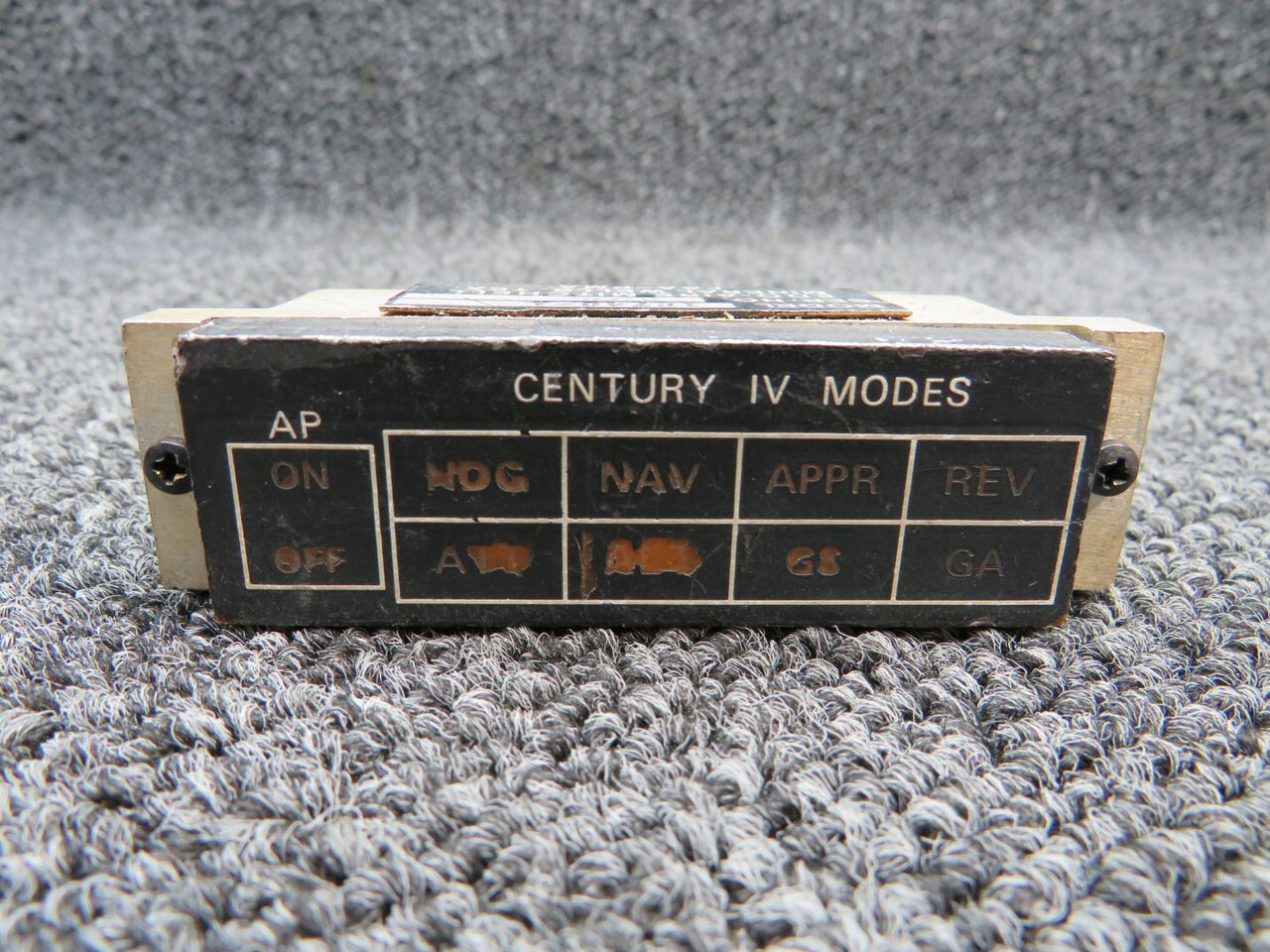 1C740 Edo-Aire Mitchell Flight Director Mode Annunciator