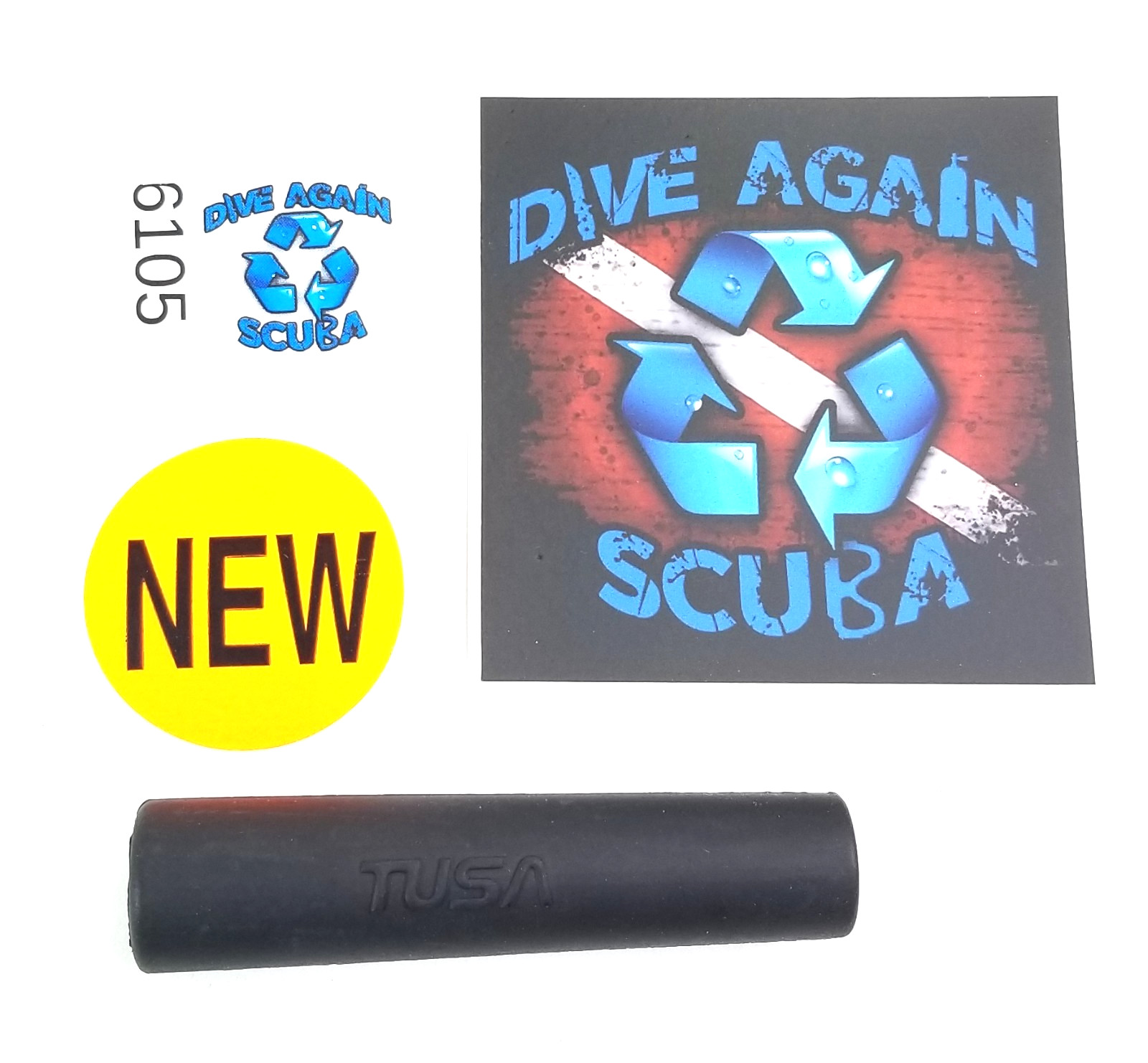 TUSA Scuba Dive Hose Protector Cover Sleeve Low Pressure Regulator LP Black 3"