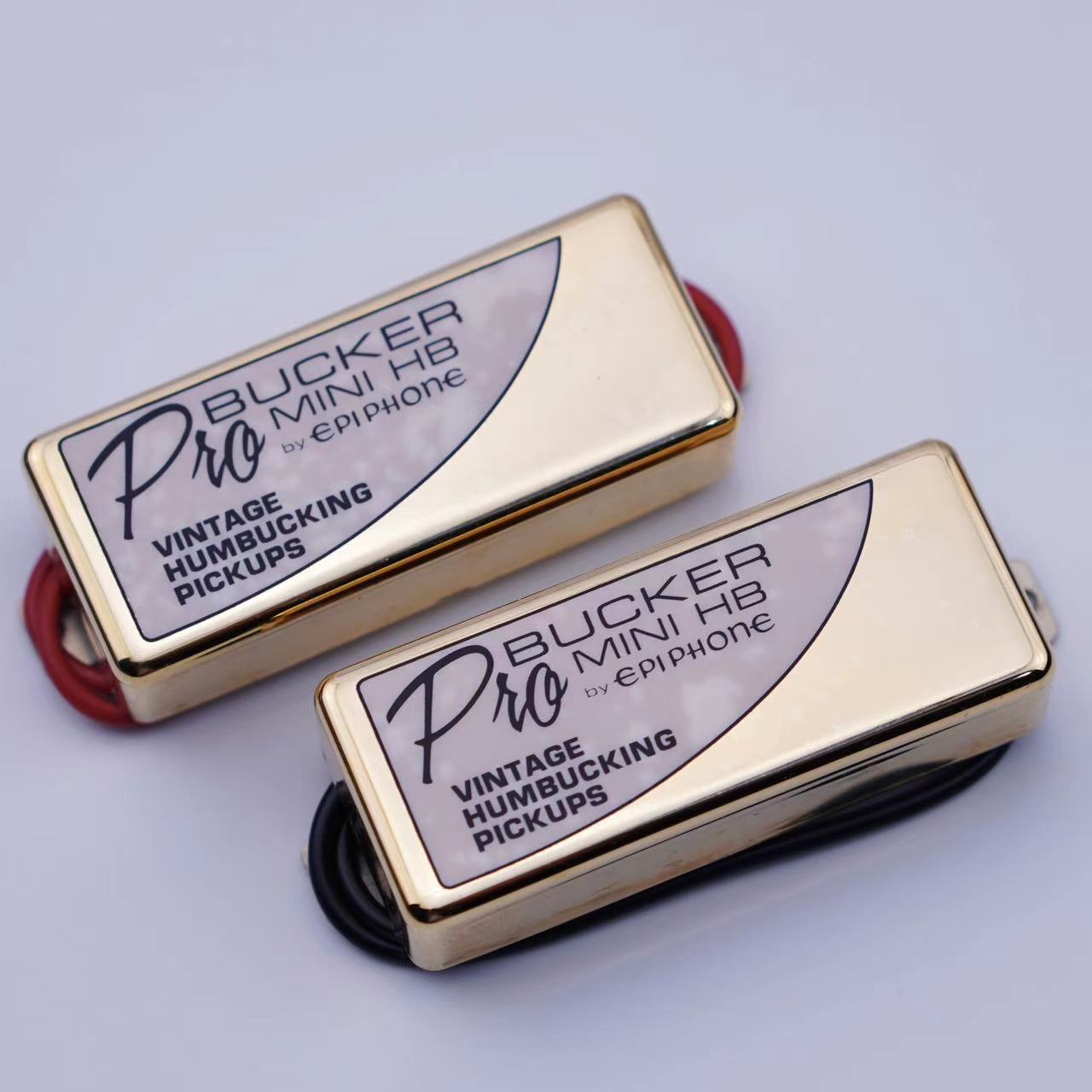 Epiphone USA Mini Humbuckers ProBucker ES Alnico Pickups For Les Paul LP GOLD