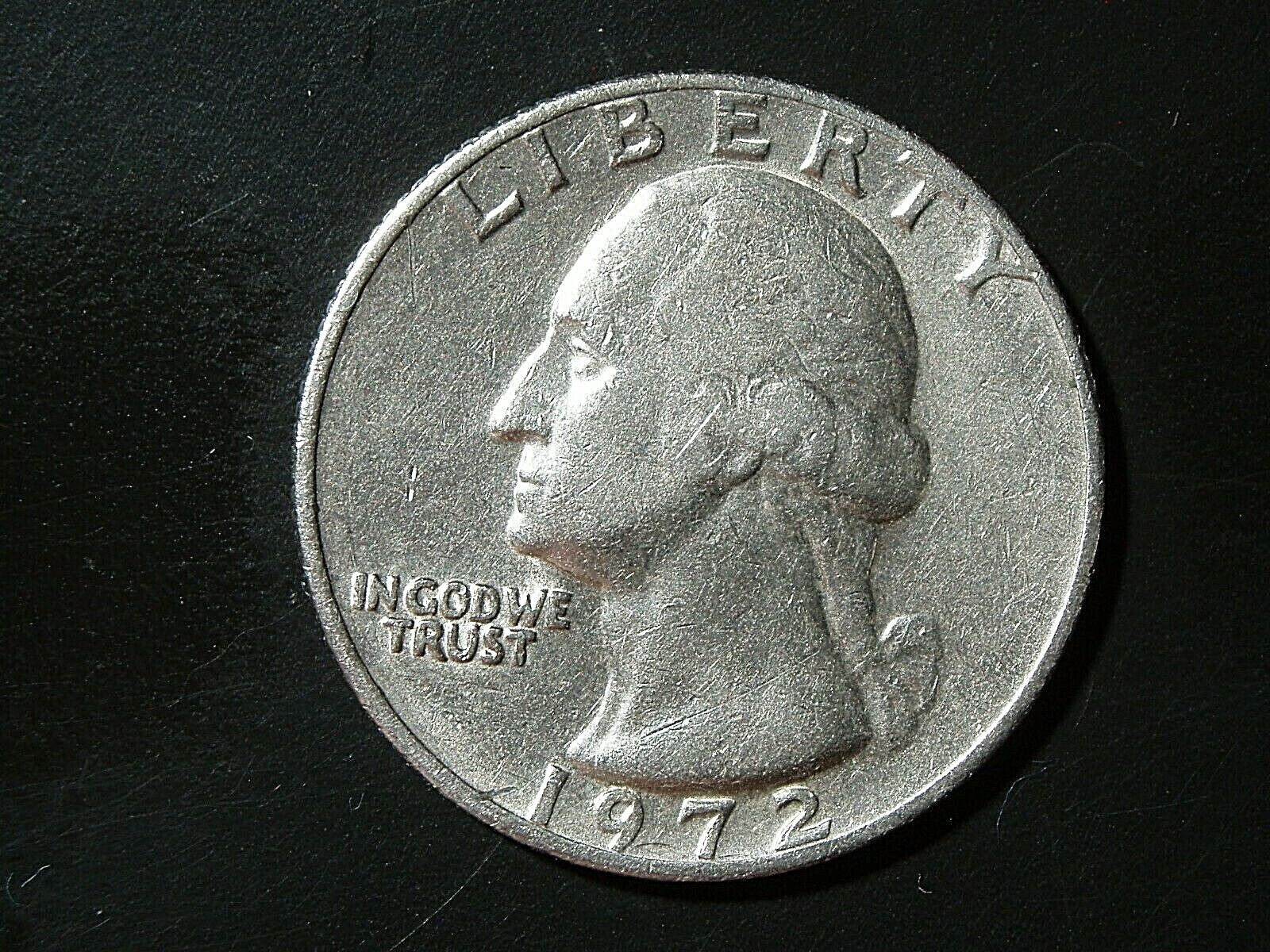 1972 WASHINGTON QUARTER #7