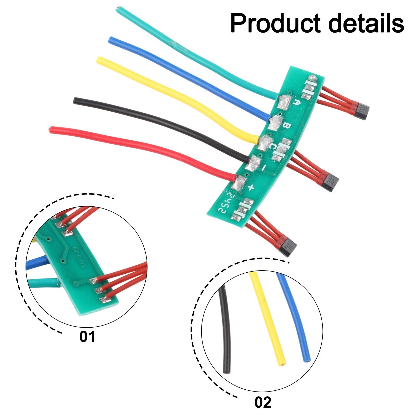 Hall PCB Hall Sensor Good Compatibility Hall Sensor High Quality Motors