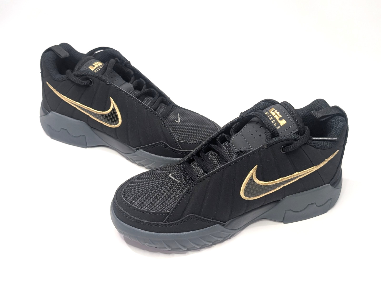 Nike LeBron Witness IX (PS) Black/Grey Boy's Sneakers-Asst Sizes NWB HV2271-004