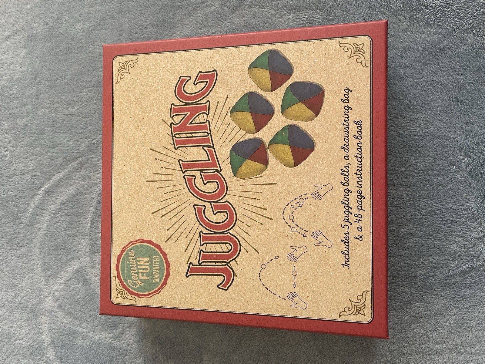 hinkler Juggling Balls - BRAND NEW UNUSED, includes box and all accessories