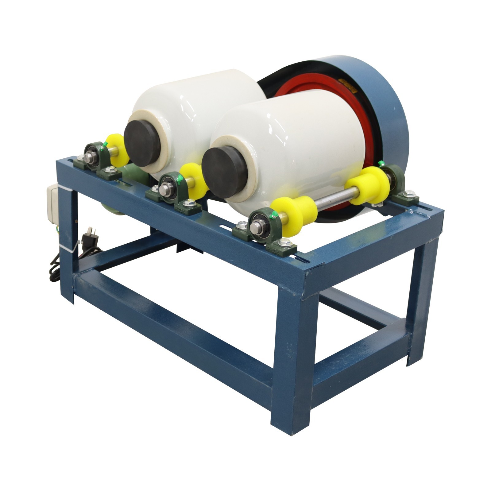Horizontal Ball Mill Lab Fine Grinding Machine 5L Double Ceramic Jar 300 Mesh