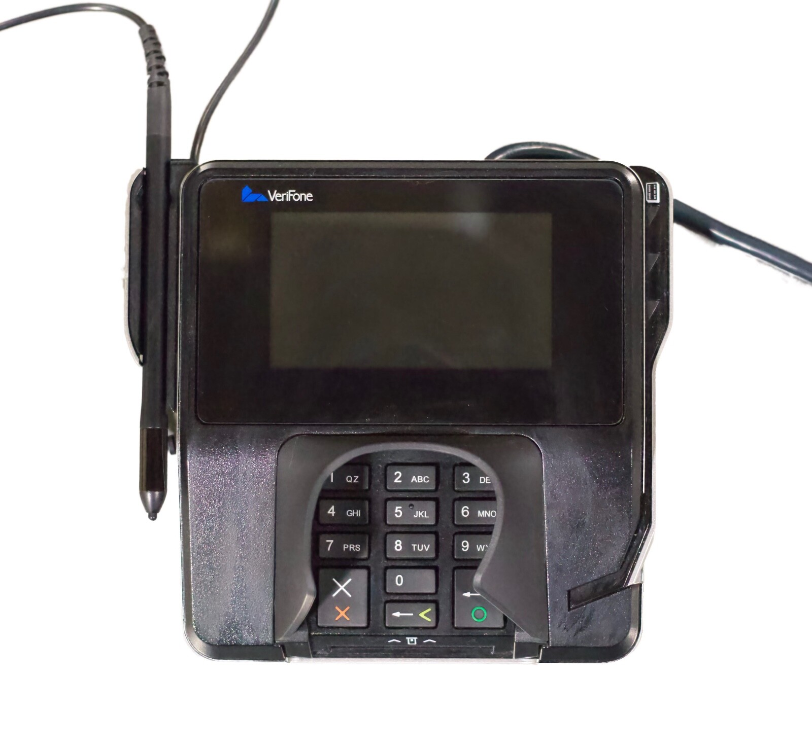Verifone MX915 Credit Card Terminal: Chip Reader M132-409-01-R Ethernet Switch