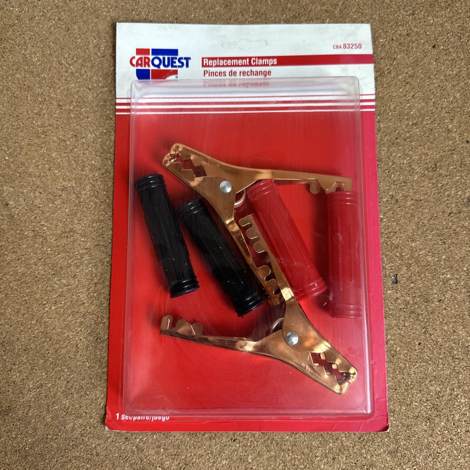 CarQuest CBA83250 Replacement Clamps For Battery Chargers, Booster Cables